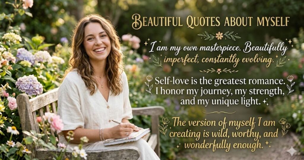 Beautiful Quotes about Myself