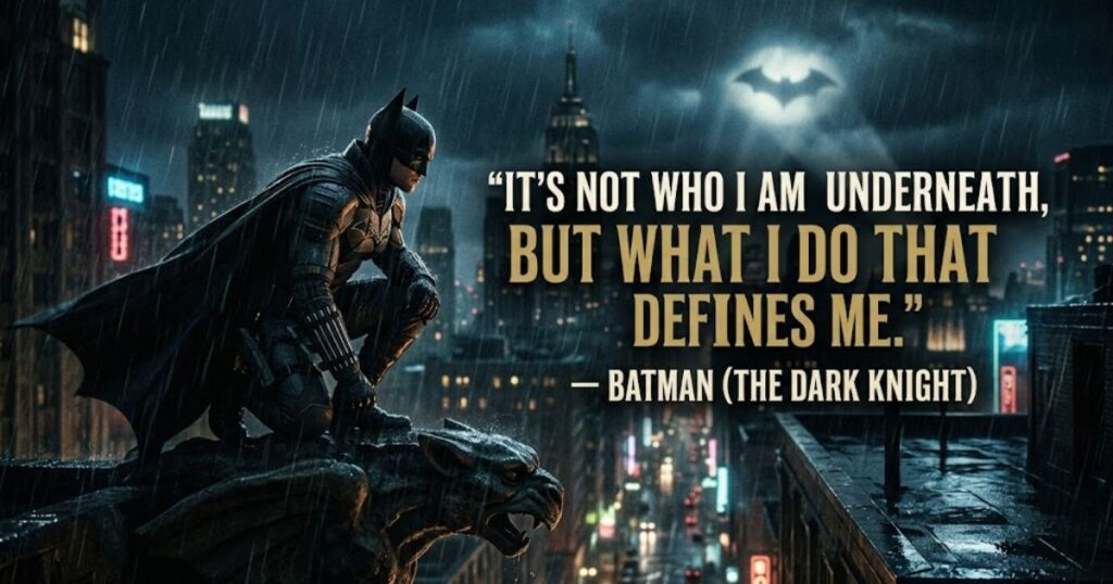Motivational Quotes From Batman