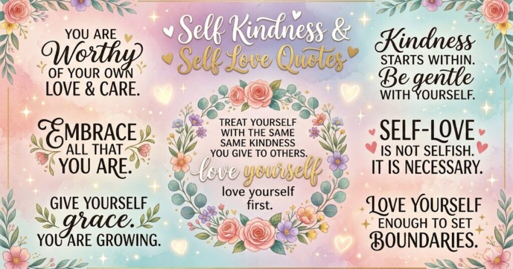 Self Kindness Quotes | Self Love Quotes