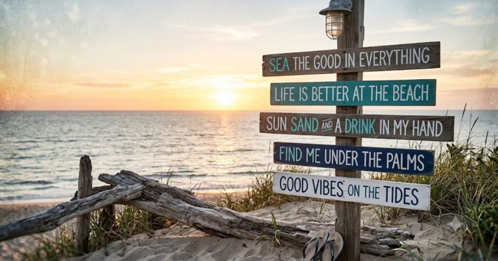 Short Beach Quotes