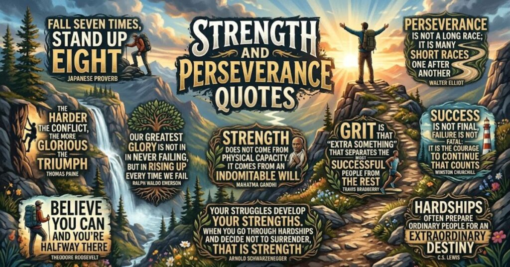 Strength And Perseverance Quotes