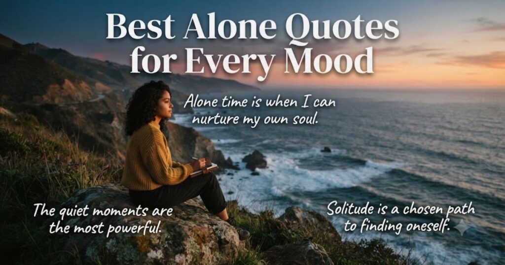 Best Alone Quotes for Every Mood