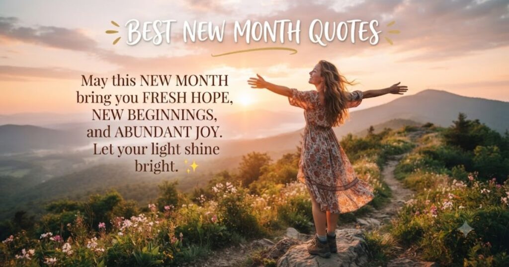 Best New Month Quotes