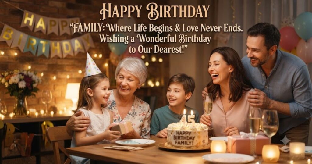 Birthday Quotes for Family Members