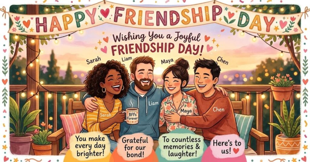 Happy Friendship Day Wishes and Messages
