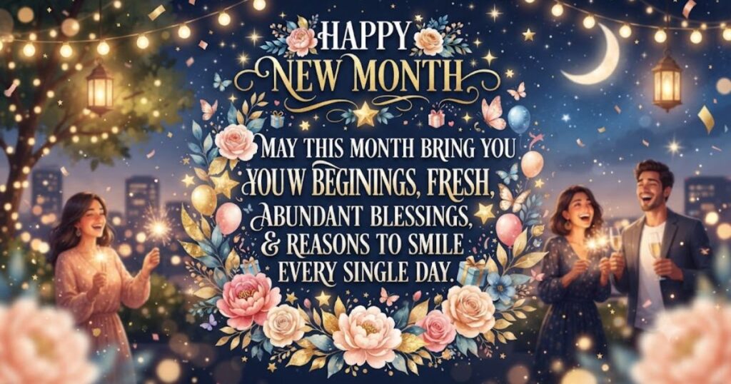 Happy New Month Quotes