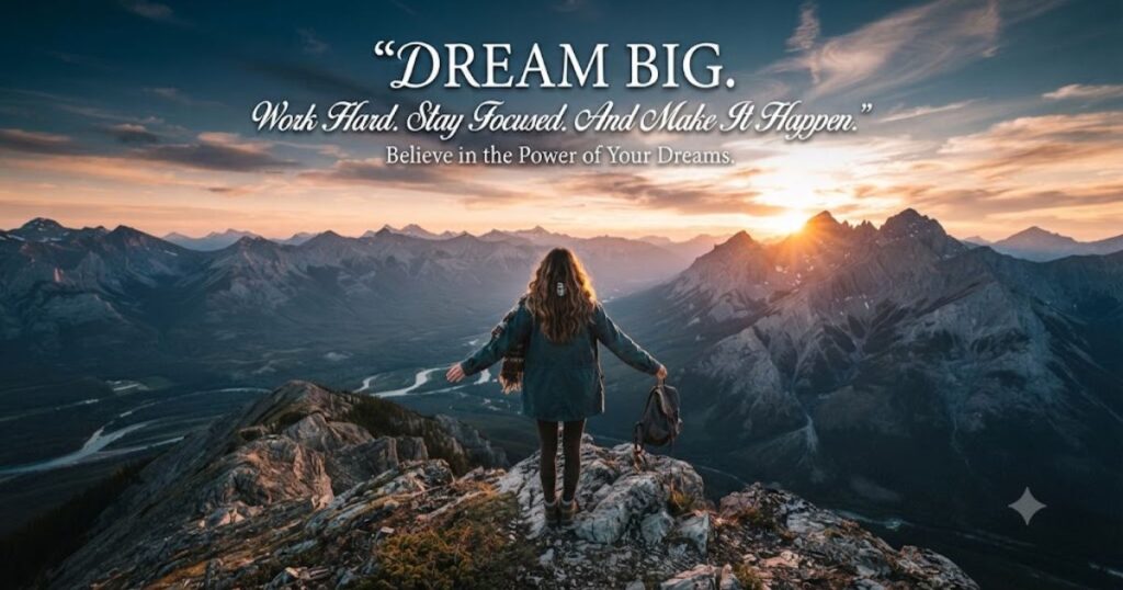 Inspirational Dream Quotes