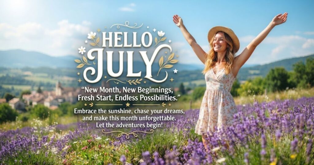 July New Month Quotes
