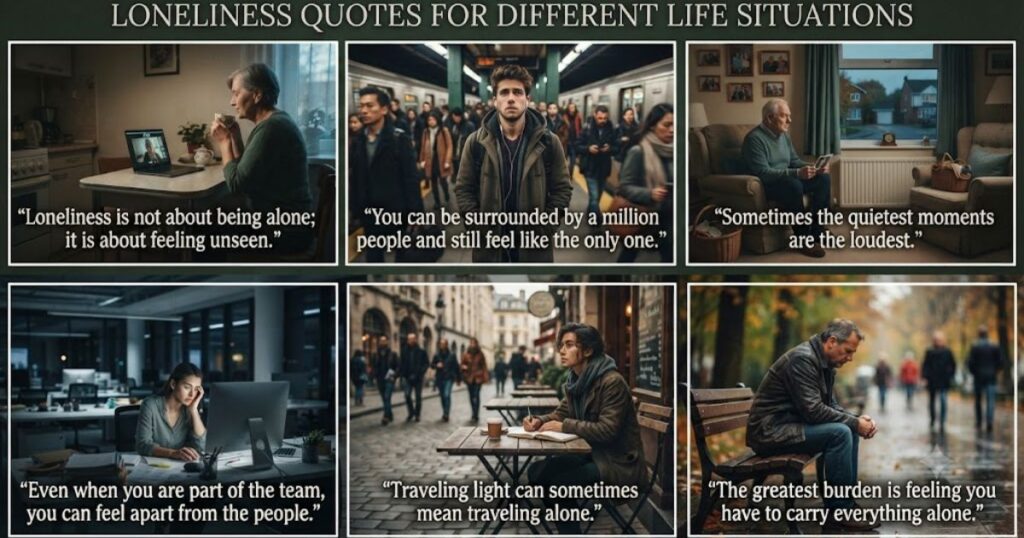 Loneliness Quotes for Different Life Situations