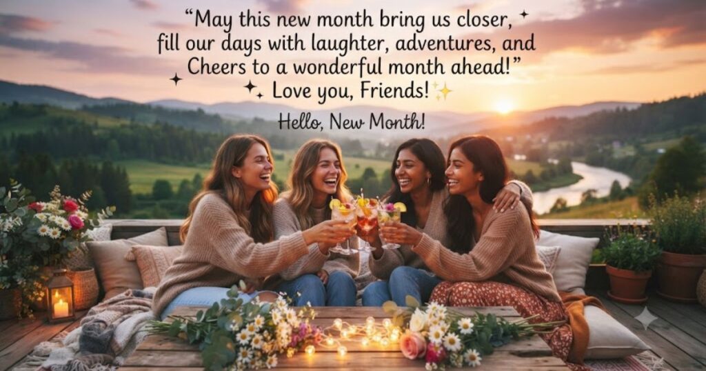 New Month Quotes for Friends