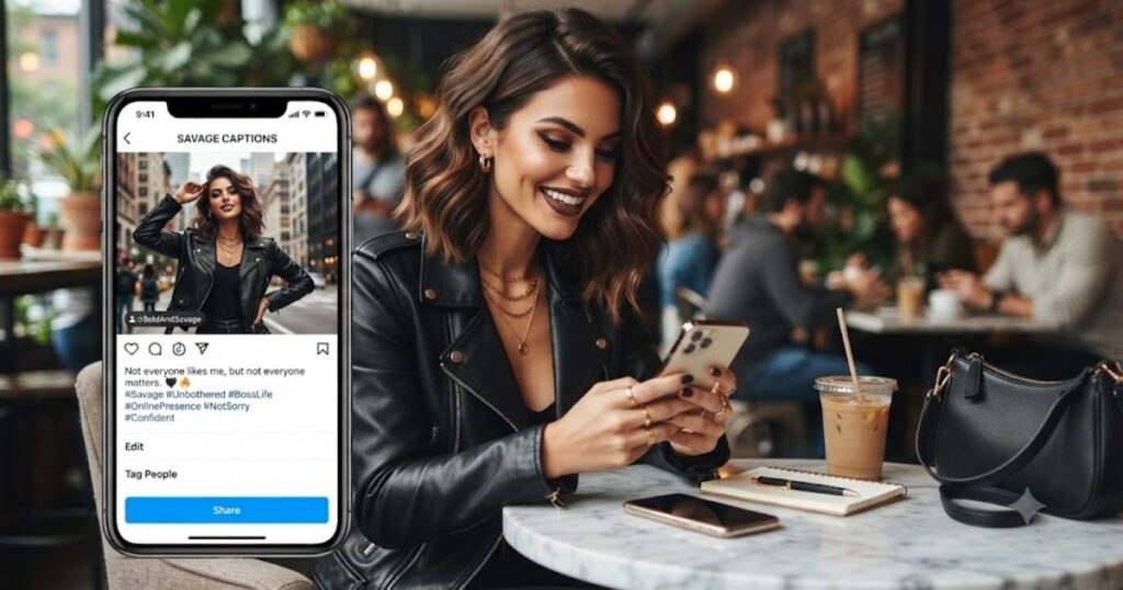Savage Instagram Captions for a Bold Online Presence
