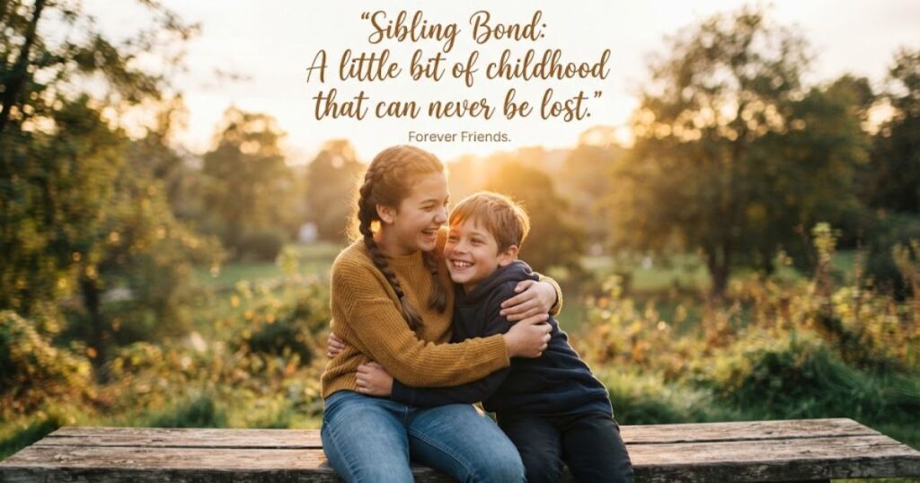 Sibling Bond Quotes