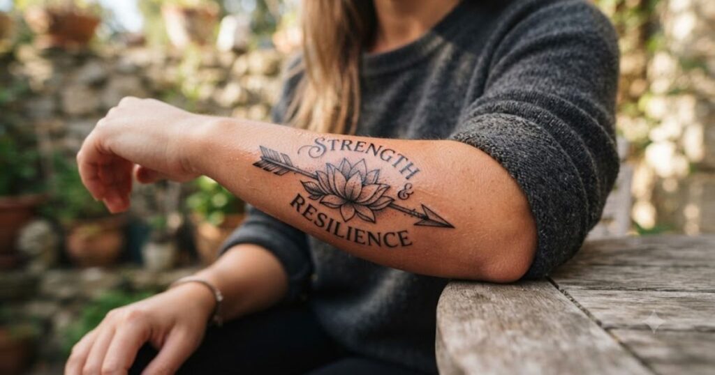 Strength and Resilience Tattoo Quotes