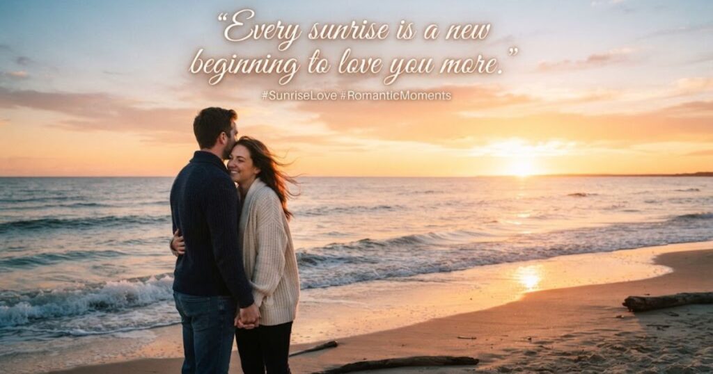 Sunrise Love Quotes for Romantic Moments