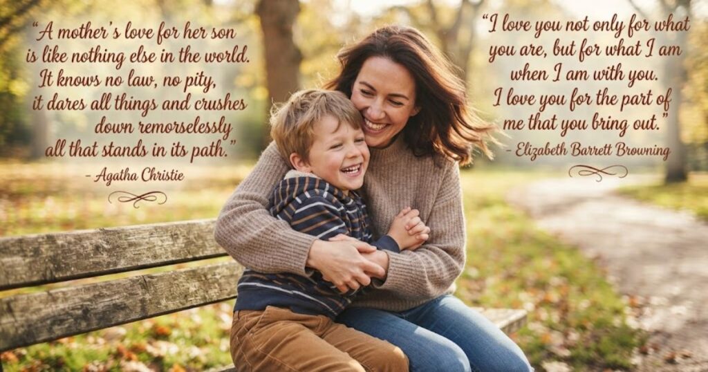 Heartwarming Mother and Son Quotes About Unconditional Love