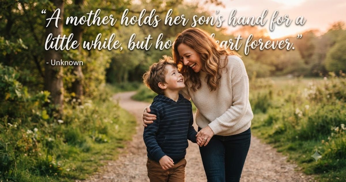 mother and son quotes