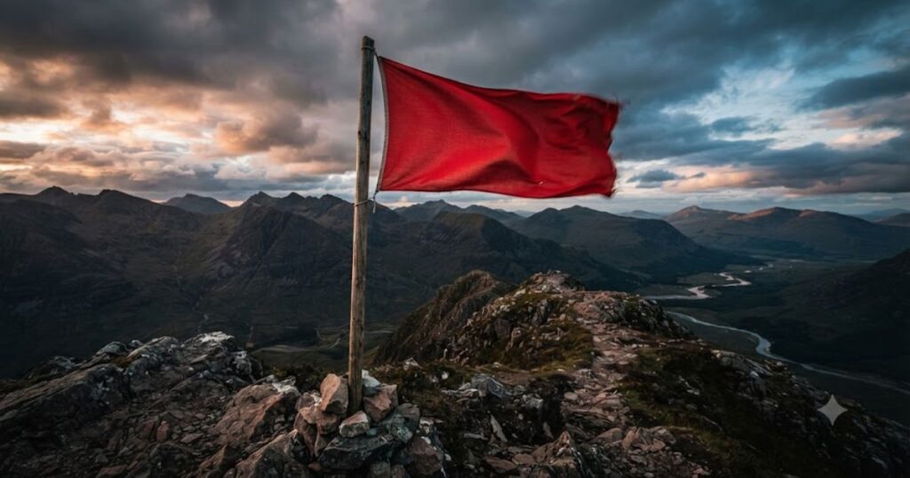 Red Flag Captions for Instagram