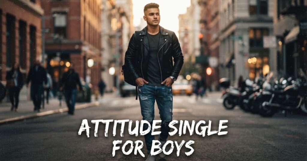 Attitude Single Quotes for Boys