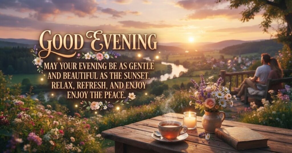 Beautiful Good Evening Greetings and Sayings