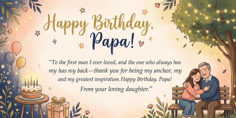 Birthday Quotes for Papa From Daughter