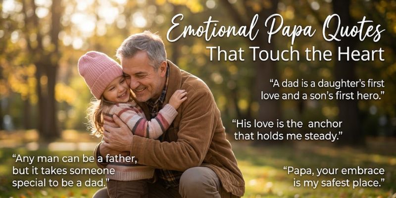Emotional Papa Quotes That Touch the Heart