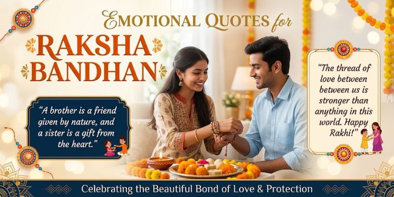 Emotional Quotes for Raksha Bandhan