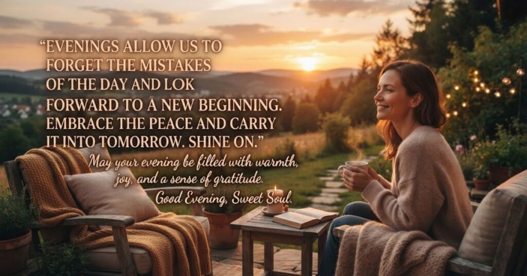 Inspiring Good Evening Quotes for Positivity