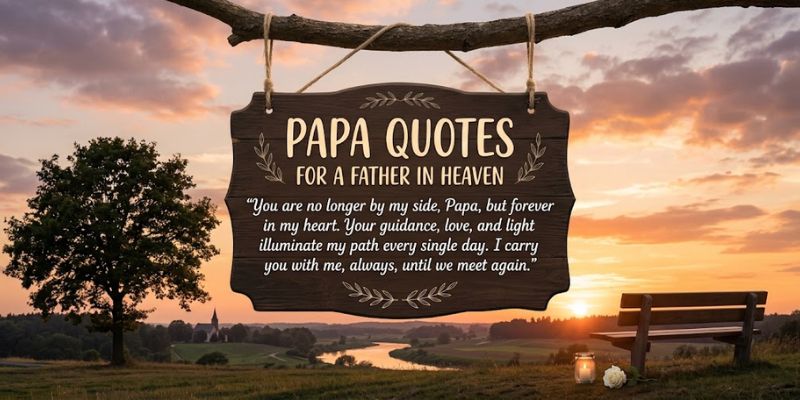 Papa Quotes for a Father in Heaven
