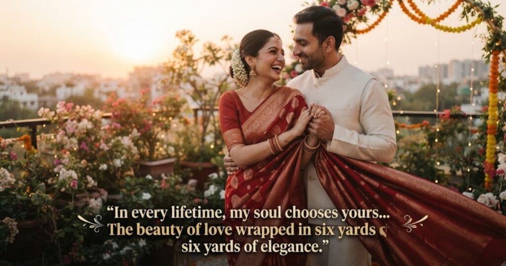 Romantic Saree Love Quotes