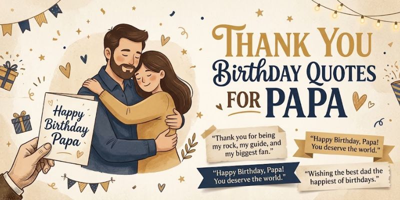 Thank You Birthday Quotes for Papa