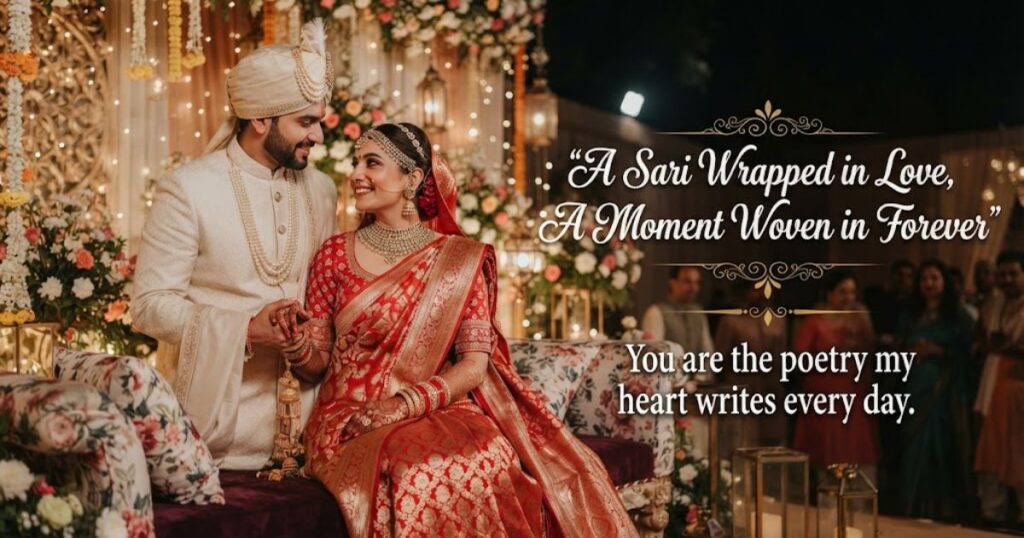 Wedding Saree Love Quotes