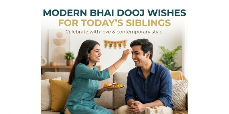 Modern Bhai Dooj Wishes for Today's Siblings