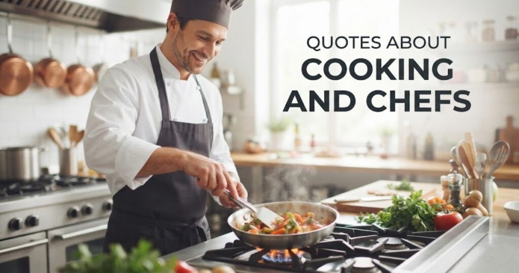 Quotes About Cooking and Chefs