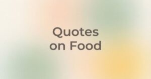 quotes on food