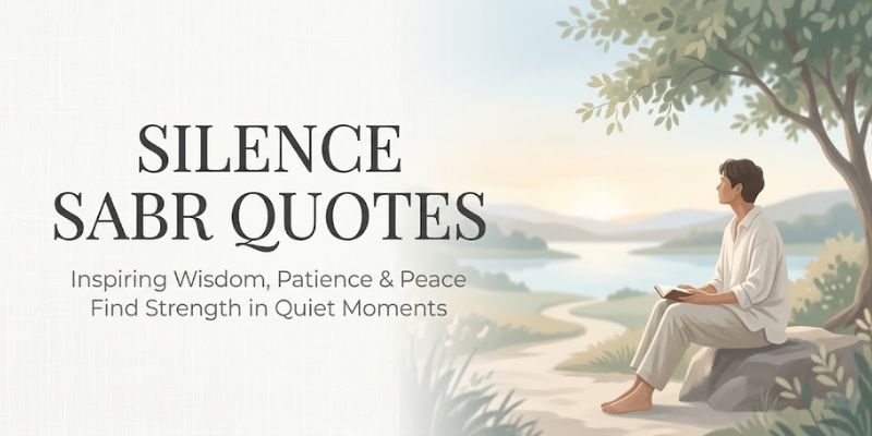 silence sabr quotes