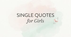 single quotes for girls